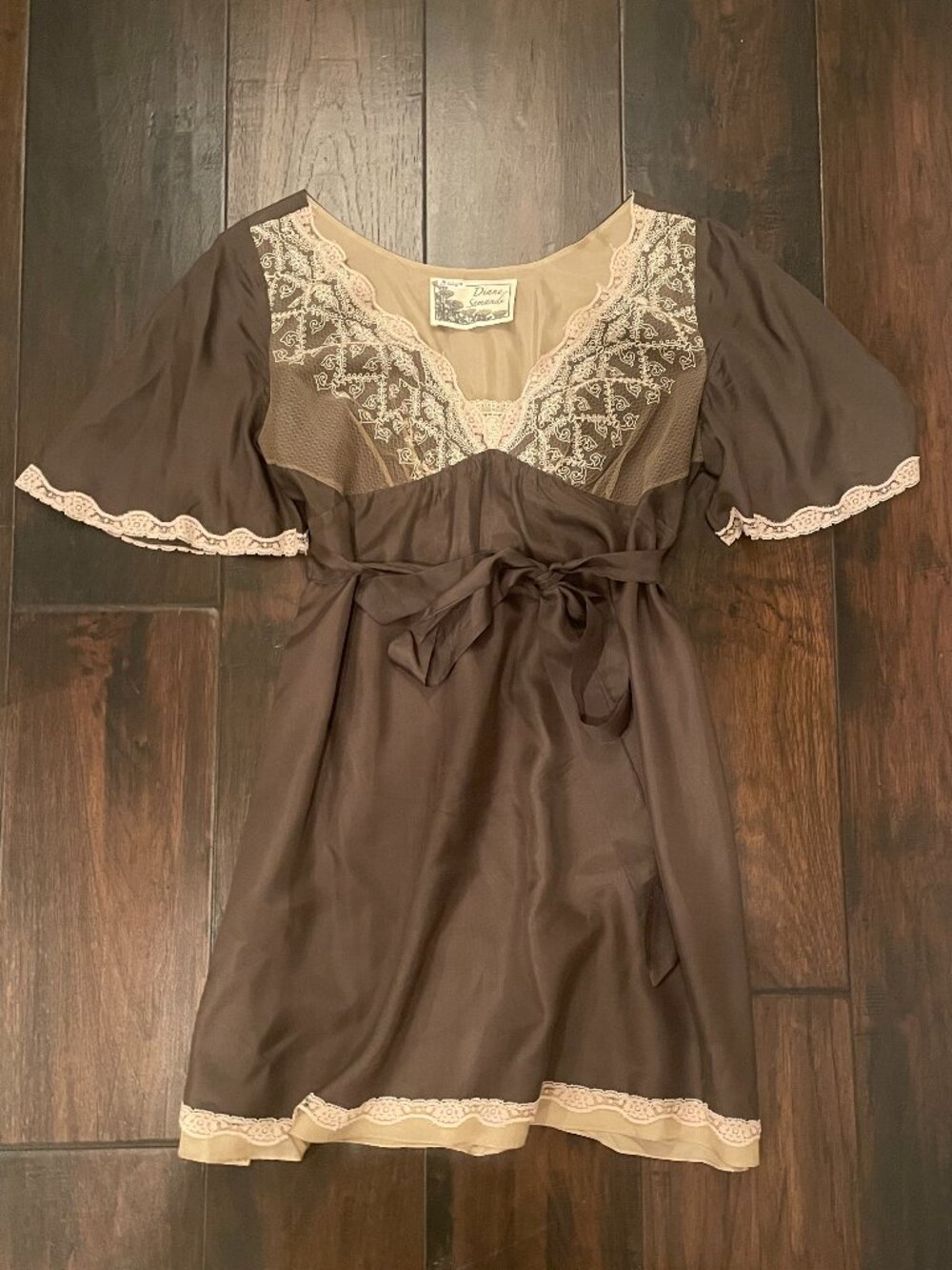 Diane Samandi Silk Dress